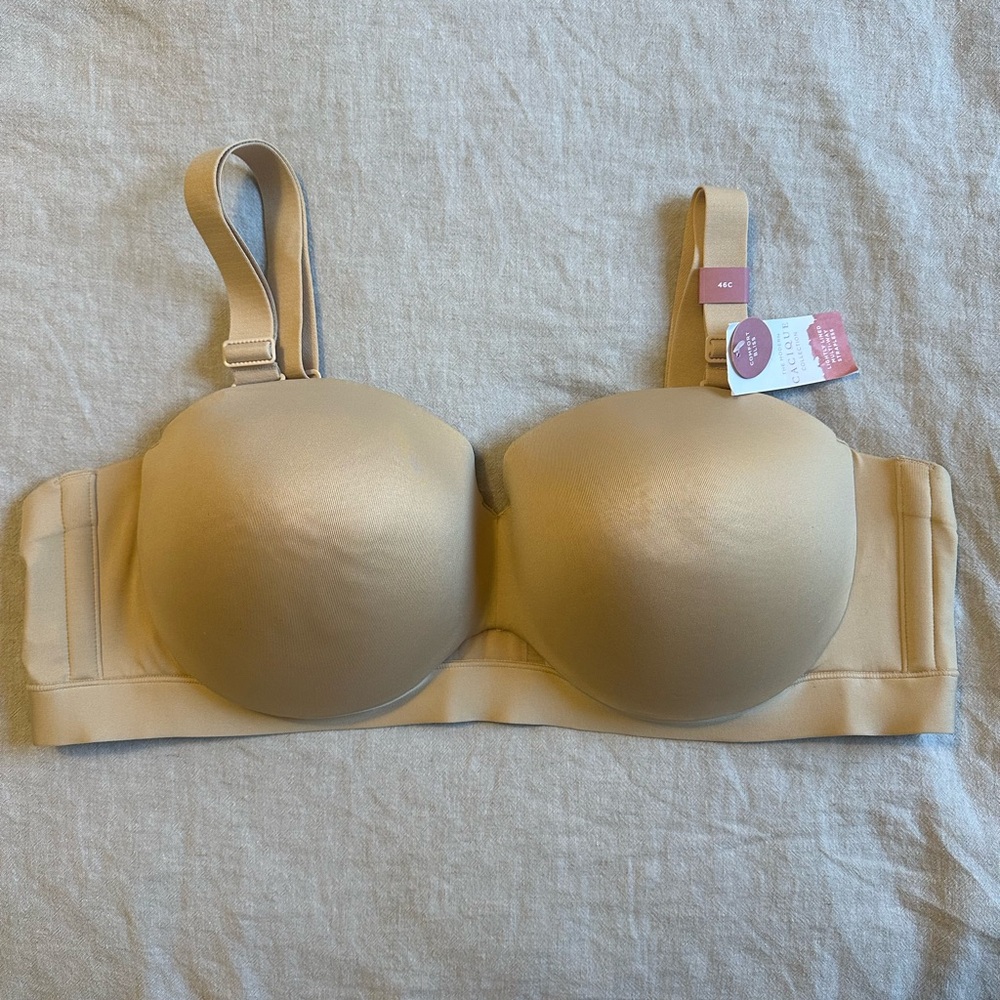 Lane Bryant Lightly Lined Multi-Way Strapless Bra (Comfort Bliss)